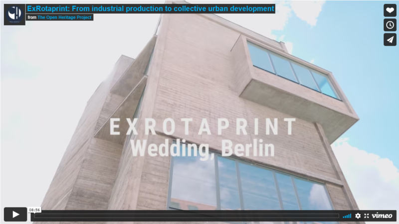 Studium Miejsca: ExRotaprint Berlin